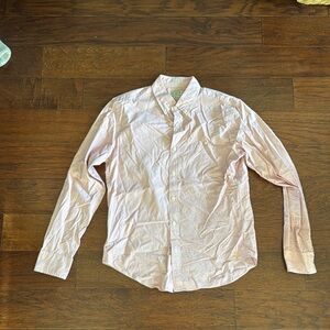 Men's Pink Button-Up Shirt JCrew